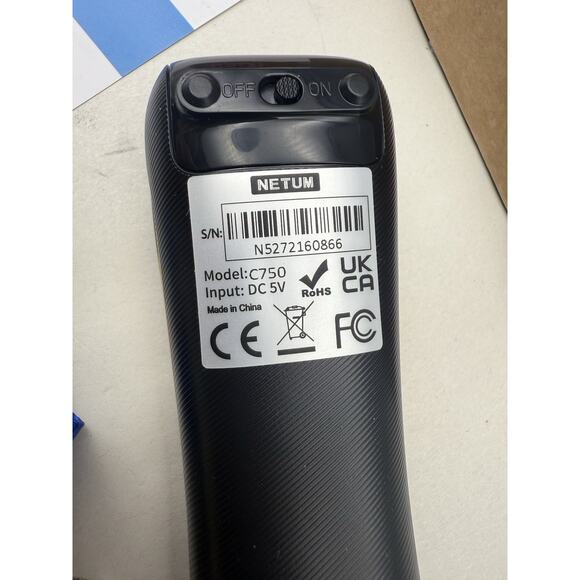 NETUM QR Code Scanner Mini Barcode Scanner - Bluetooth Compatible, Portable USB - Picture 7 of 13
